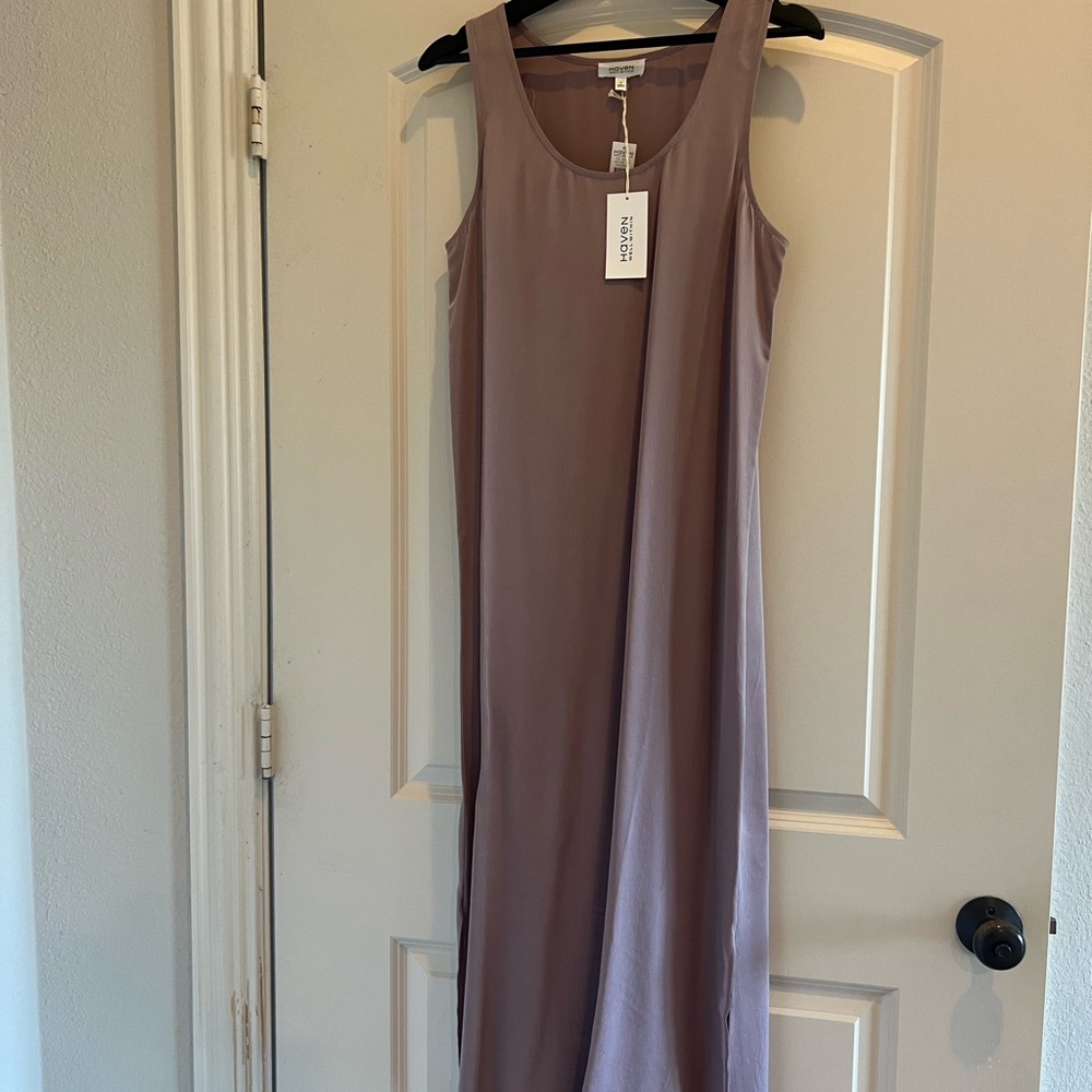 Haven Well Lavender Sleeveless Maxi Dress